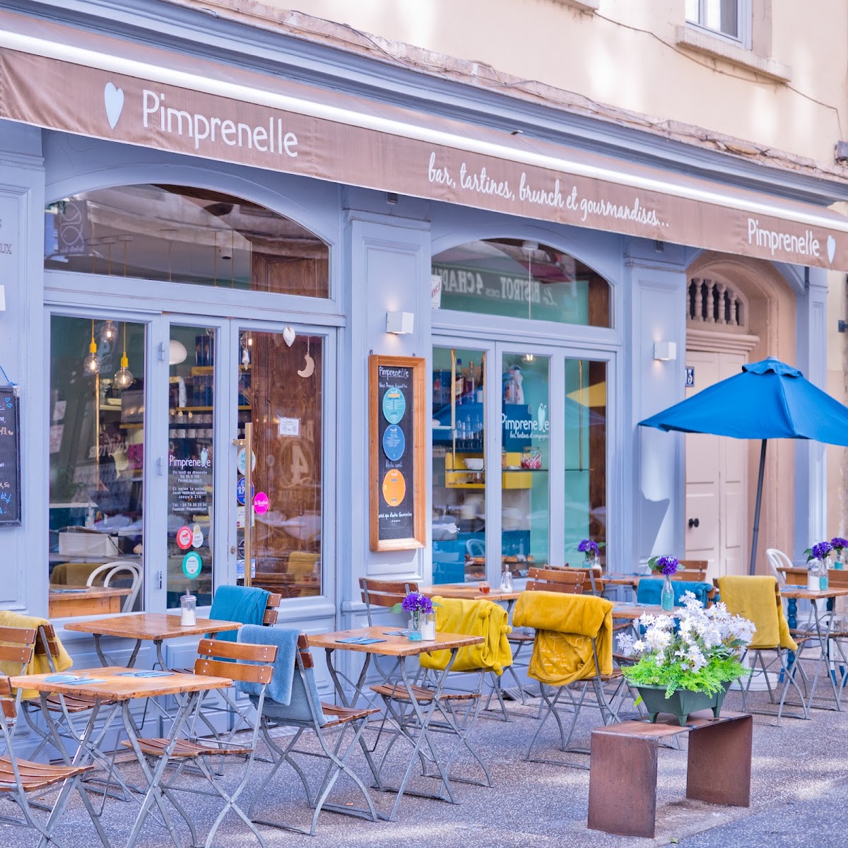 Pimprenelle, bar à tartines et salon de thés